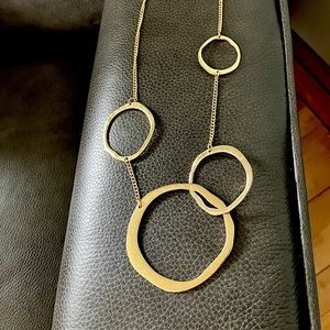 Lane Bryant Gold Statement Necklace